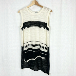 ANTHROPOLOGIE Left of Centre Asymmetrical Sleeveless Top